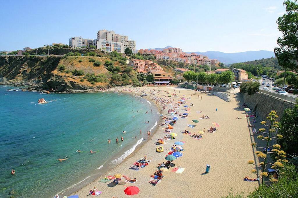 Studio "Les Roches Blanches" - Vue Mer & Vignes Баньюль-сюр-Мер Экстерьер фото