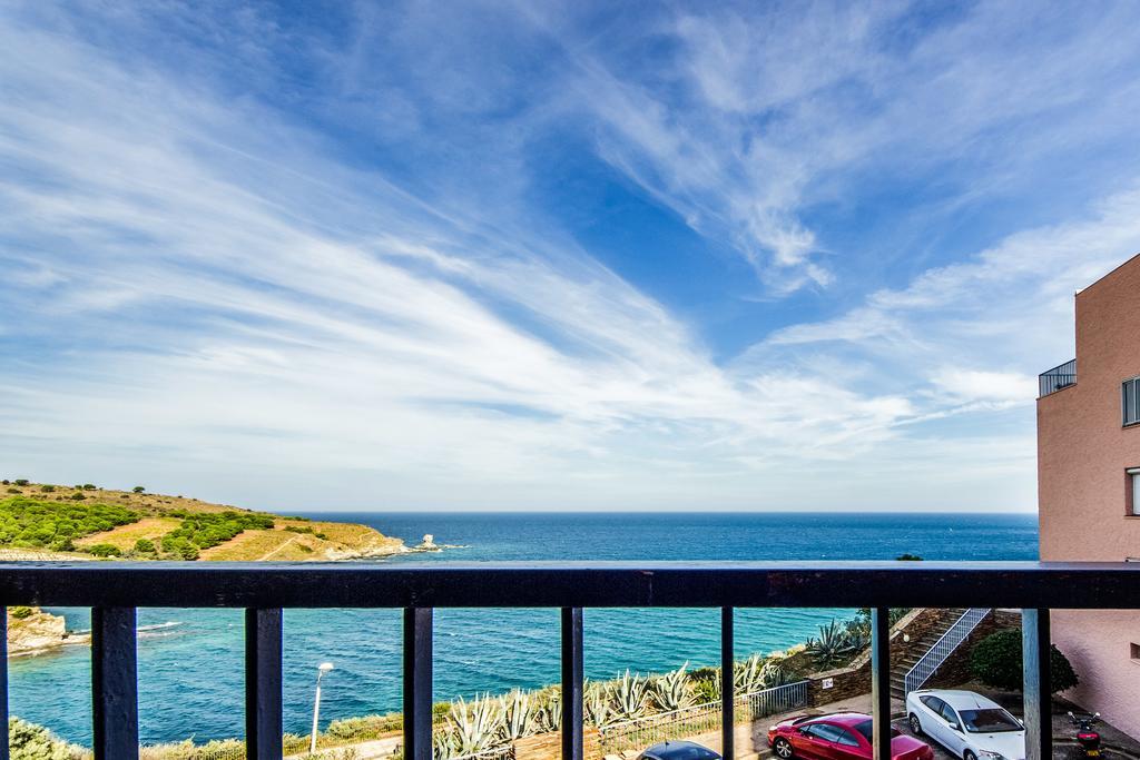 Studio "Les Roches Blanches" - Vue Mer & Vignes Баньюль-сюр-Мер Экстерьер фото